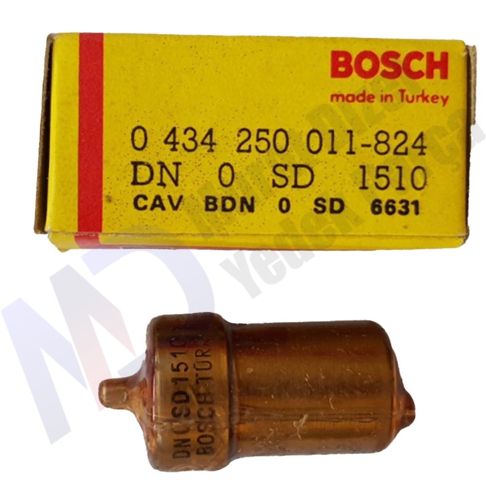 0434250011 Bosch Enjektör Memesi (DN0SD1510) Citroen, Mercedes Benz, Peugeot, Alfa Romeo, Hanomag