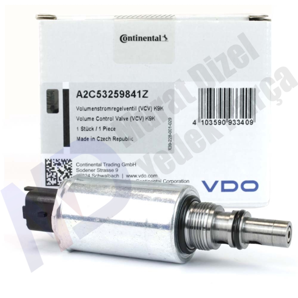 A2C53259841Z Debi Kontrol Valfi VCV Uzun ( A2C59511605 - 5WS40977 - 5WS40153 - 5WS40565 - A2C53252602 )