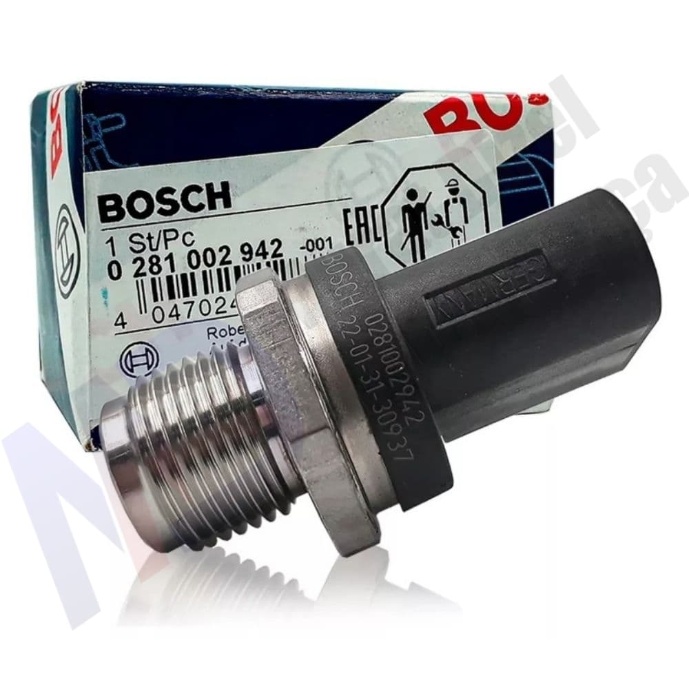 BOSCH — 0281002942 — BASINÇ SENSÖRÜ CR/RDS4/1500/AK ML 270 CDI 11.1999 - 06.2005; 211 CDI SPRİNTER 04.2000 - 05.2006; 313 CDI SPRİNTER 04.2000 EskiNo:0281006022-0281002700