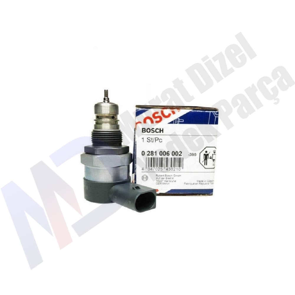 BOSCH — 0281006002 — Basınç Ayar Valfi (DRV) 0281006003 B.N. 0281002858 - 0281002859 ESKİ NO: 0281002858 YERİNE:0281006074 BİREBİR OLUYOR.