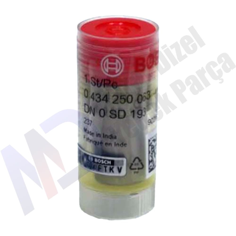 BOSCH — 0434250063 — DN 0 SD 193 Enj. Memesi Fiat, Iveco, Opel, Renault, Volkswagen