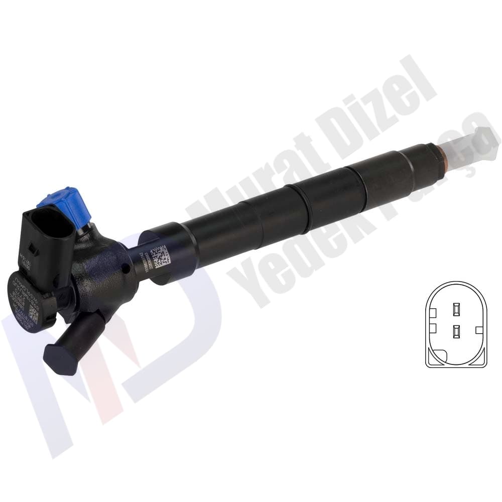DELPHI — 28475606 — CR ENJEKTOR Eski No: 28565339 (03N130277D) 28654965 7135-836 VW 4CYL 2.VW CRAFTER ; T5/T6 : MULTIVAN  228363983 