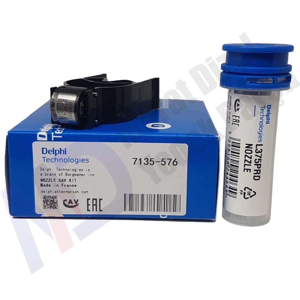 DELPHI — 7135-576 — MEME VE CVA VALF KITI (L375PRD - 28265514 - 28346624 - 28439531 - 28626161) HYUNDAI STAREX