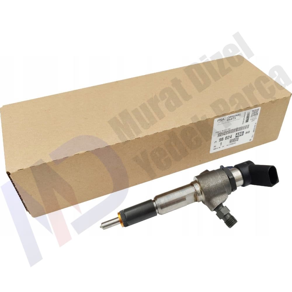 SİEMENS — 9802448680 — Komple Enjektör AV6Q9F593AD - 9802448680 - 9674973080 - 5WS40677 - A2C59513556 DS 5 C4 DS 4 DS 3 KOMPLE FOCUS 115 BEYGİR 3080  MEME= M0012