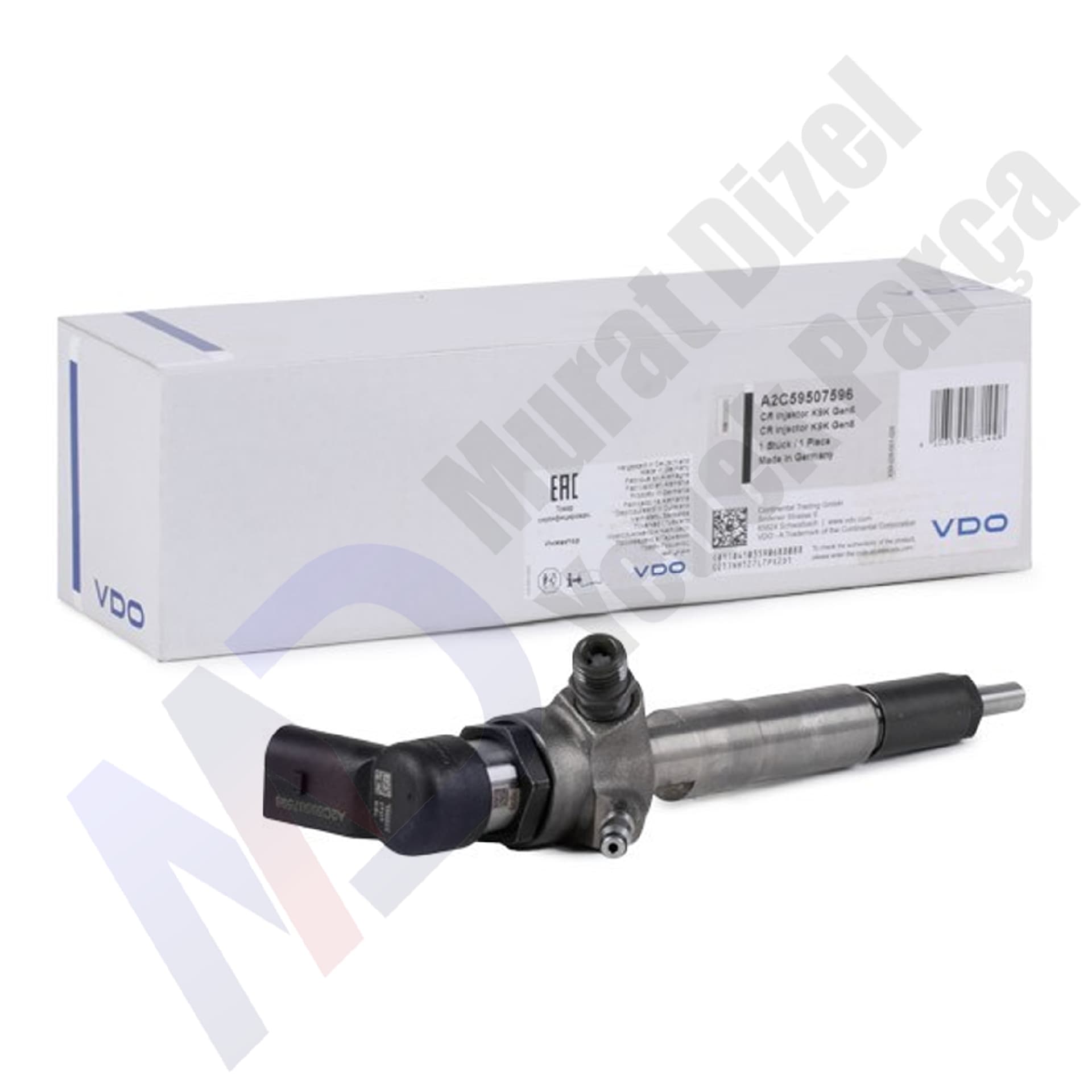 VDO — A2C59507596 — Komple Enjektör CR 166006526R-166006212R-110 PS - H8201100113 EURO 6  M0027P155