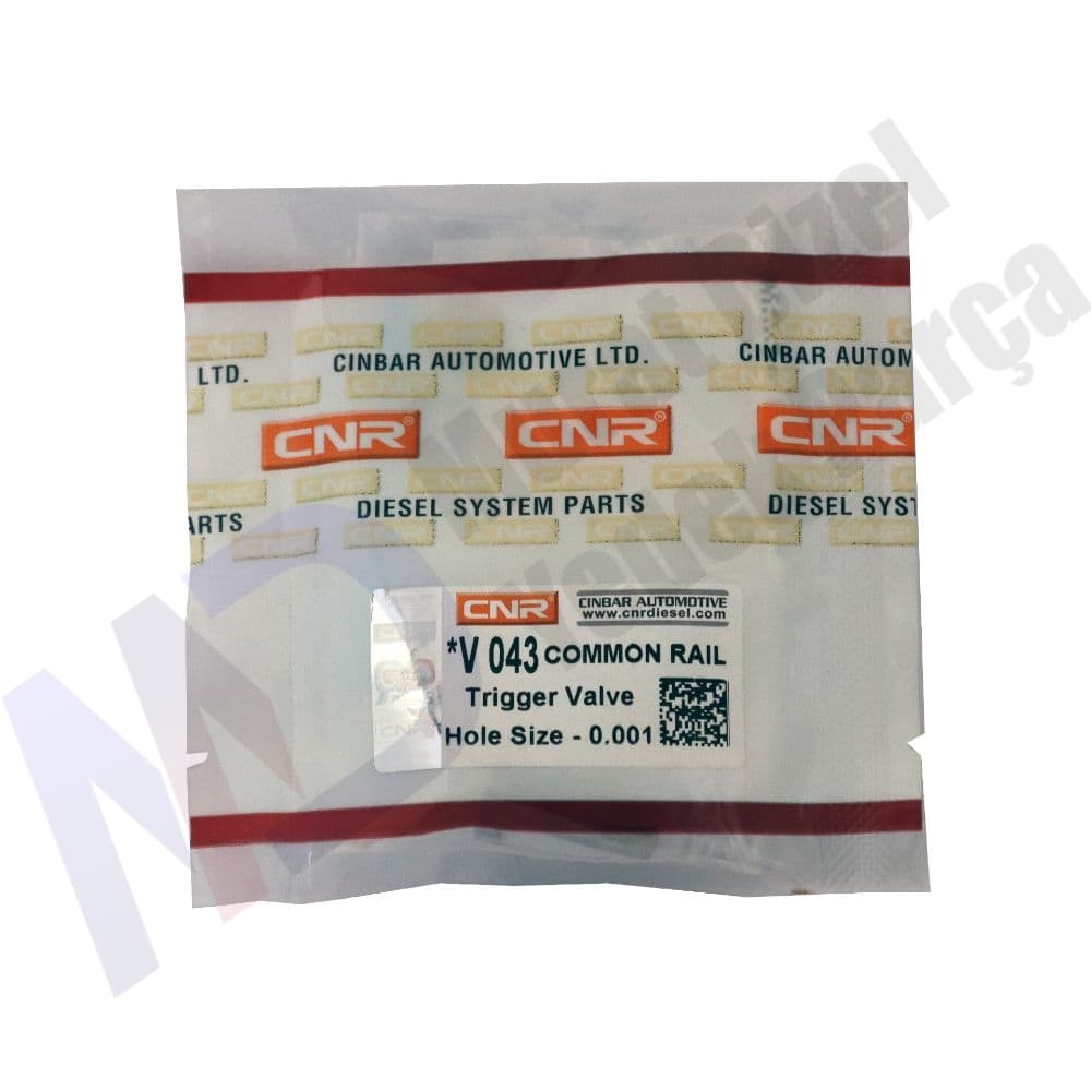 CİNBAR — CNR-150-043 — CNR VALF ŞAPKA T043 TETİKLEME VALF  - STANDART-0.001 FARKLI    ( Fiber ve Bilya Dahil )
