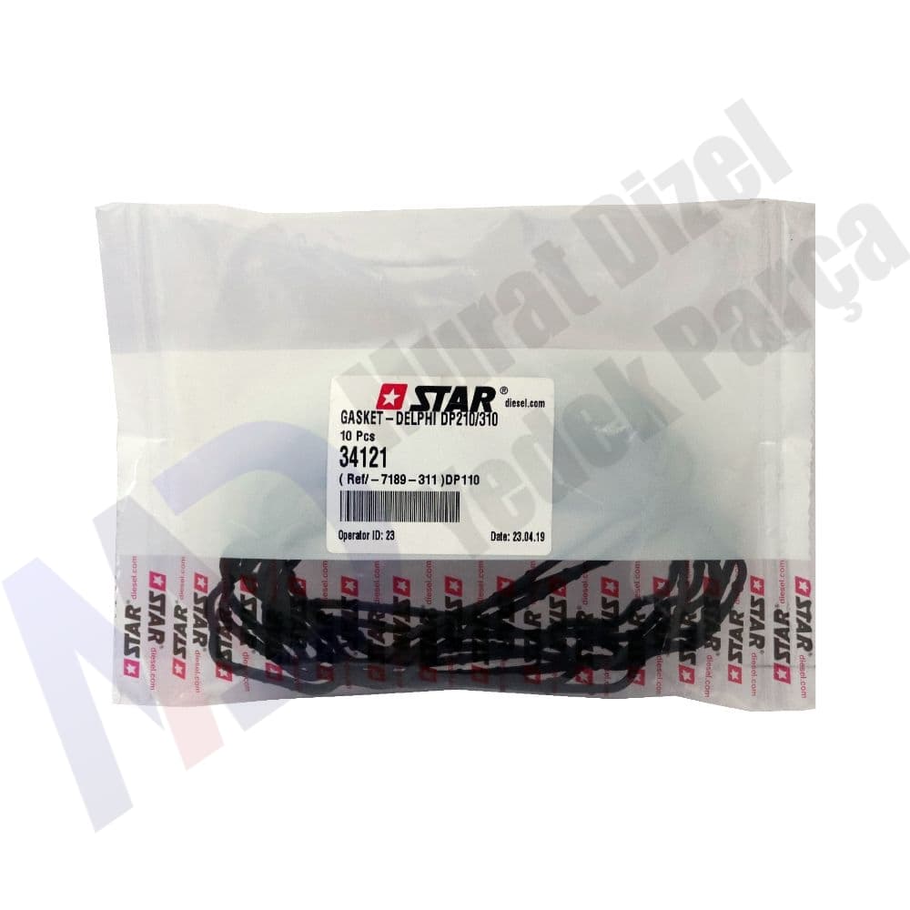 STAR — ST-34121 — Üst Kapak Lastiği DP 210 7189-311 10LU PAKET