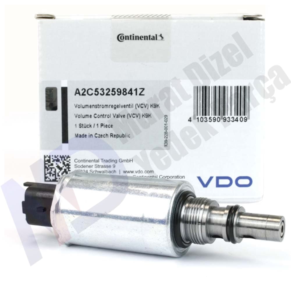 VDO — A2C53259841Z — Debi Kontrol Valfi VCV Uzun ( A2C59511605 - 5WS40977 - 5WS40153 - 5WS40565 - A2C53252602 )