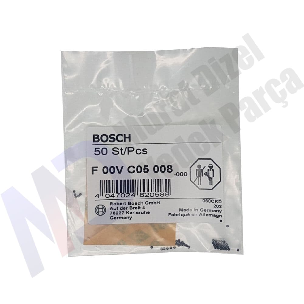 BOSCH — F00VC05008 — Valf Bilyası