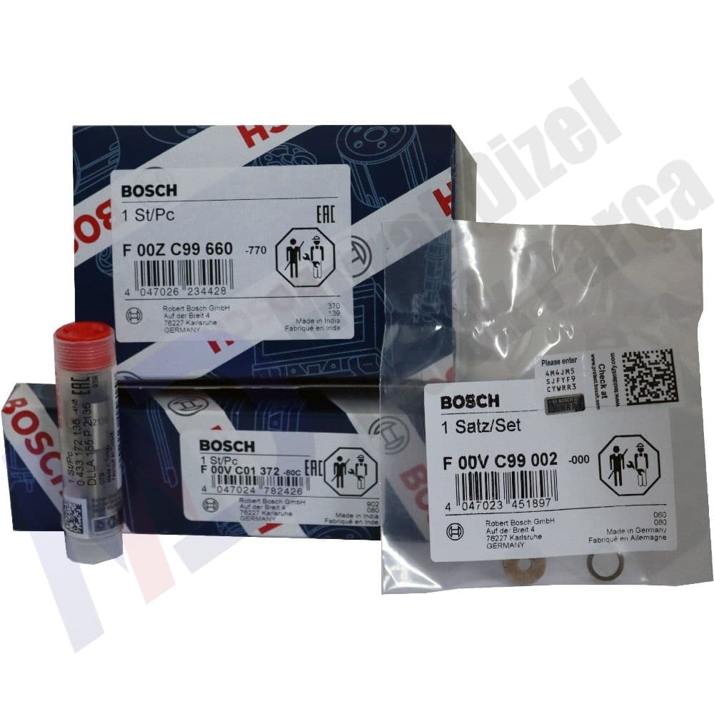 BOSCH — F00ZC99660 — Parça Seti F00VC01372 + 155 P 2136 (0433172136) P2136 110339