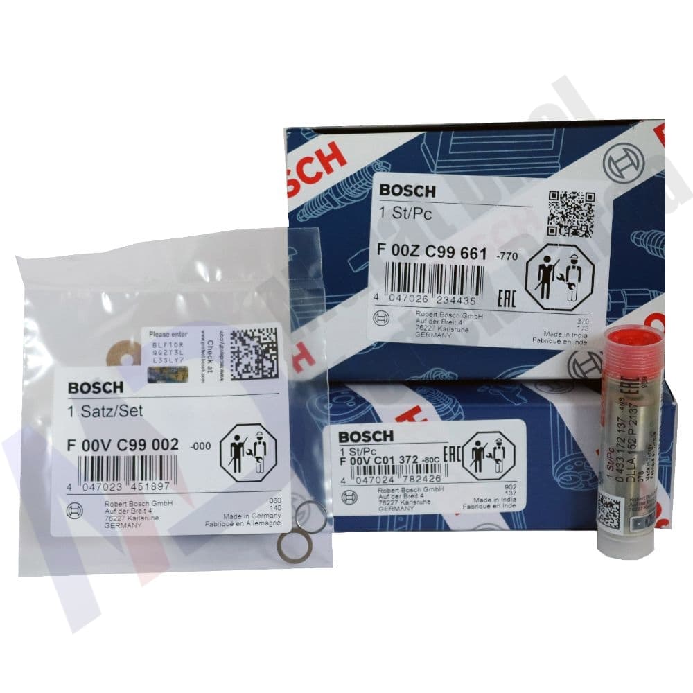 BOSCH — F00ZC99661 — Tamir Takımı (0433172137 152P2137 + F00VC99002 + F00VC01372) (Kullanılan Enjektör: 0445110340 - 0445110739)