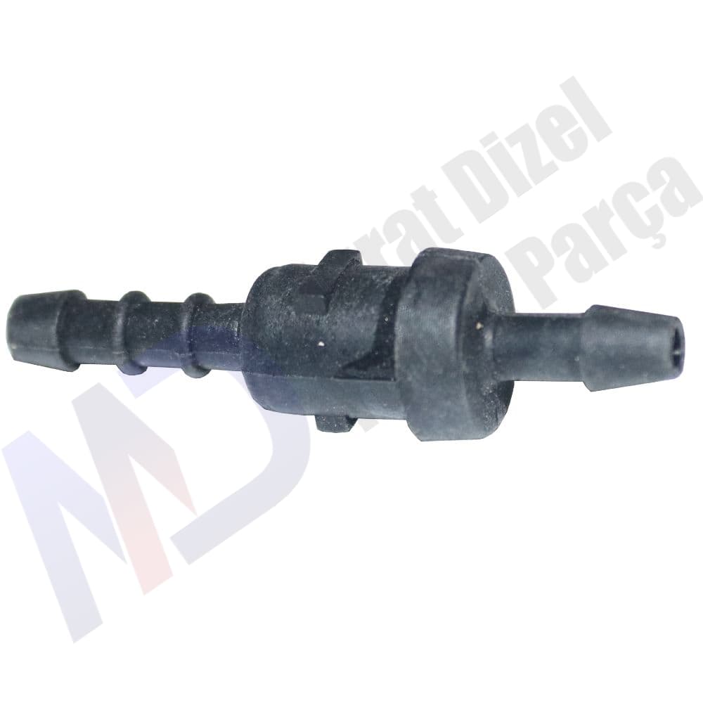 YERLİ — GD-100-163 — VW-AUDI-SEAT-SKODA 2.0 TDI GERİ DÖNÜŞ ÇEK VALFİ jetta geri dönüş siyah 03,50bar beyaz 03,00 bar rolantisi aynı 2side
